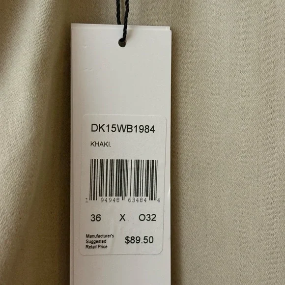 DKNY Men's Khaki Cargo Pants,Size 36 X 32,NWT - Picture 5 of 10